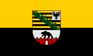 Flagge Fahne flag Landesdienstflagge Sachsen-Anhalt Saxony-Anhalt Saxony Anhalt