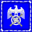 Flagge Fahne flag Deutsches Reich German Empire Drittes Third Reich Standarte Oberbefehlshfromer Luftwaffe Supreme Commander of the Air-Force