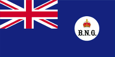 Flagge Fahne flag Britisch-Neuguinea British New Guinea Britsches Neuguinea-Territorium British New Guinea Territory