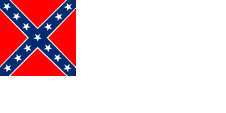 Flagge Fahne flag Konföderierte Staaten von Amerika Confederate States of America CSA Südstaaten Nationalflagge national flag