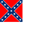 Flagge Fahne flag Konföderierte Staaten von Amerika Confederate States of America CSA Südstaaten Marineflagge naval flag ensign