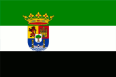 Flagge Fahne flag Extremadura Estremadura