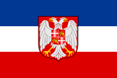Flagge Fahne flag National flag State flag state flag Jugoslawien Serbien und Montenegro Yugoslavia Serbia and Montenegro