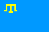 Flagge Fahne flag Krim-Tataren Crimean Tatars