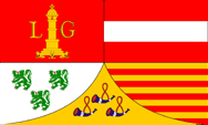 Flagge Fahne flag vlag drapeau provincie province Provinz Belgien Belgique België Lüttich Liège Luik