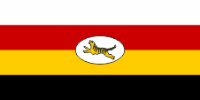 Flagge Fahne Staatsflagge state flag Malaiischer Statenbund Federated Malay States