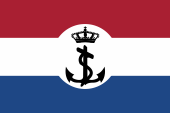 Flagge Fahne flag vlag spandoek Niederlande Merchant flag merchant flag Netherlands Nederland Holland Reserveoffiziere der Marine naval reserve officers