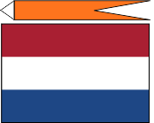 Flagge Fahne flag vlag spandoek Niederlande Netherlands Nederland Holland Konsuln Konsul Consuls Consul