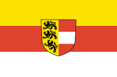 Flagge Fahne flag Flag of the country Colours of the country colours colors Kärnten Carinthia State flag state flag Official flag official flag