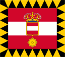 Flagge Fahne flag Kaiserreich Österreich-Ungarn Empire Austria-Hungary Habsburg Habsburger Habsburgs Standarte standard Konter-Admiral Konter Admiral Konteradmiral Rear Admiral