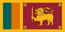 Flagge Fahne flag National flag State flag Naval jack national flag state flag naval jack Sri Lanka Ceylon