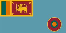 Flagge Fahne flag Luftwaffe air force Sri Lanka Ceylon