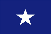 Flagge Fahne flag Bonnie Blue Flag Westflorida West Florida Republic USA Vereinigte Staaten von Amerika United States of America