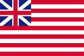 Flagge Fahne flag Grand Union Flag Neuengland New England USA Vereinigte Staaten von Amerika United States of America