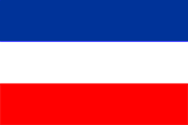 Flagge Fahne flag Mecklenburg-Strelitz Landesflagge