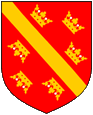 Wappen arms crest blason Oberelsass Upper Alsace Haute Alsace