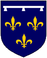 Wappen arms crest blason Angoumois Angoulême Orléanais Elisabeth d'Orléans