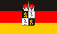 Flagge Fahne flag Volksstaat Fürstentum Grafschaft Principality county Reuß Reuss