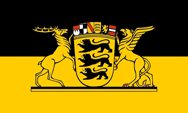Flagge Fahne flag Baden-Württemberg Baden-Wuerttemberg