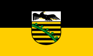 Flagge Fahne flag Provinz Sachsen Province of Saxony Dienstflagge official flag