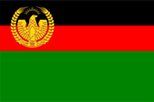 Flagge Fahne flag Nationalflagge Afghanistan Daud Khan