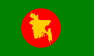 Flagge Fahne flag Nationalflagge Bangladesch Bangladesh East Pakistan Ostpakistan
