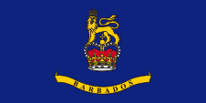 Flagge Fahne flag royal Königin Queen Barbados