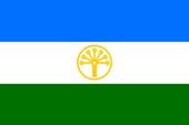 Flagge Fahne flag Baschkirien Baschkortostan Bashkortostan Bashkiria