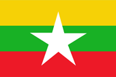 Flagge Fahne flag Nationalflagge Staatsflagge Handelsflagge national flag state flag merchant flag Birma Burma Myanmar