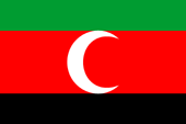 National flag Flagge Fahne flag Darfur Fur