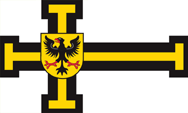 Flagge Fahne flag Deutscher Orden Teutonic Order Knights Deutscher Ritterorden Deutschherren Marienritter German Masters Maria's Knights Hochmeister High-Master High Master