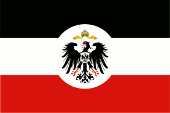 Flagge Fahne colonial flag Dienstflagge Kolonialamt Deutsches Reich Kaiserreich Deutschland Germany German Empire