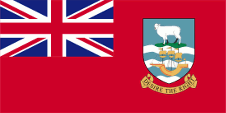 Flagge Fahne flag Falklandinseln Falkland Islands Islas Malvinas National flag Merchant flag national flag merchant flag