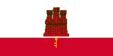 Flagge Fahne national flag Nationalflagge Gibraltar