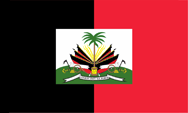 National flag Flagge Fahne Haiti national flag Duvalier