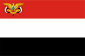 Flagge Fahne flag Jemen Yemen Präsident president
