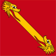 Flagge Fahne flag König King royal Kastilien Castile Castilla La banda real de Castilla
