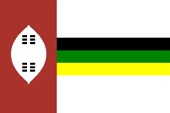 Flagge Fahne flag National flag KwaZulu Bantustan Homeland