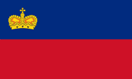 Nationalflagge Flagge Fahne flag Fürstentum Principality Liechtenstein