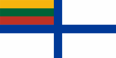 Flagge Fahne naval flag Marineflagge Litauen Lietuva Lithuania