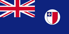 Flagge Fahne flag State flag state Malta Blue Ensign