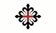 Flagge Fahne flag Orden von Montesa Order of Montesa