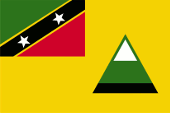 Flagge Fahne Flag Nevis