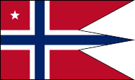 Flagge Fahne flag Flagg Norge Norway Norwegen Flottillen-Admiral Flottillen-Admirale Commodore Commodores Flaggkommandør