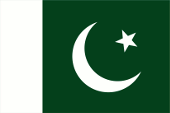 Flagge Fahne flag Nationalflagge Staatsflagge national flag state flag Pakistan Westpakistan West Pakistan