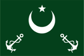 Flagge Fahne flag Naval jack naval jack Pakistan Westpakistan West Pakistan