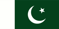 Flagge Fahne flag Marineflagge naval flag Pakistan Westpakistan West Pakistan