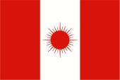 Flagge Fahne flag Nationalflagge Peru Marquis de Torre Tagle