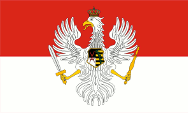 Flagge Fahne flag Polen Poland Königreich kingdom Wettin Sachsen Saxony