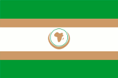 Flagge Fahne flag OAU Organisation für die Afrikanische Einheit Organization of African Unity Organisation de l’Unité Africaine
